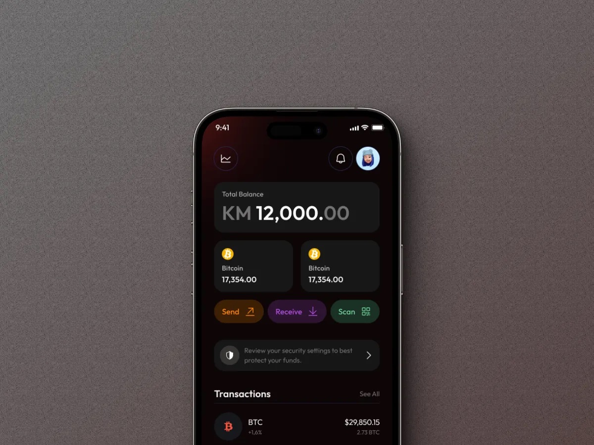 Bitcoin Wallet Mobile App
