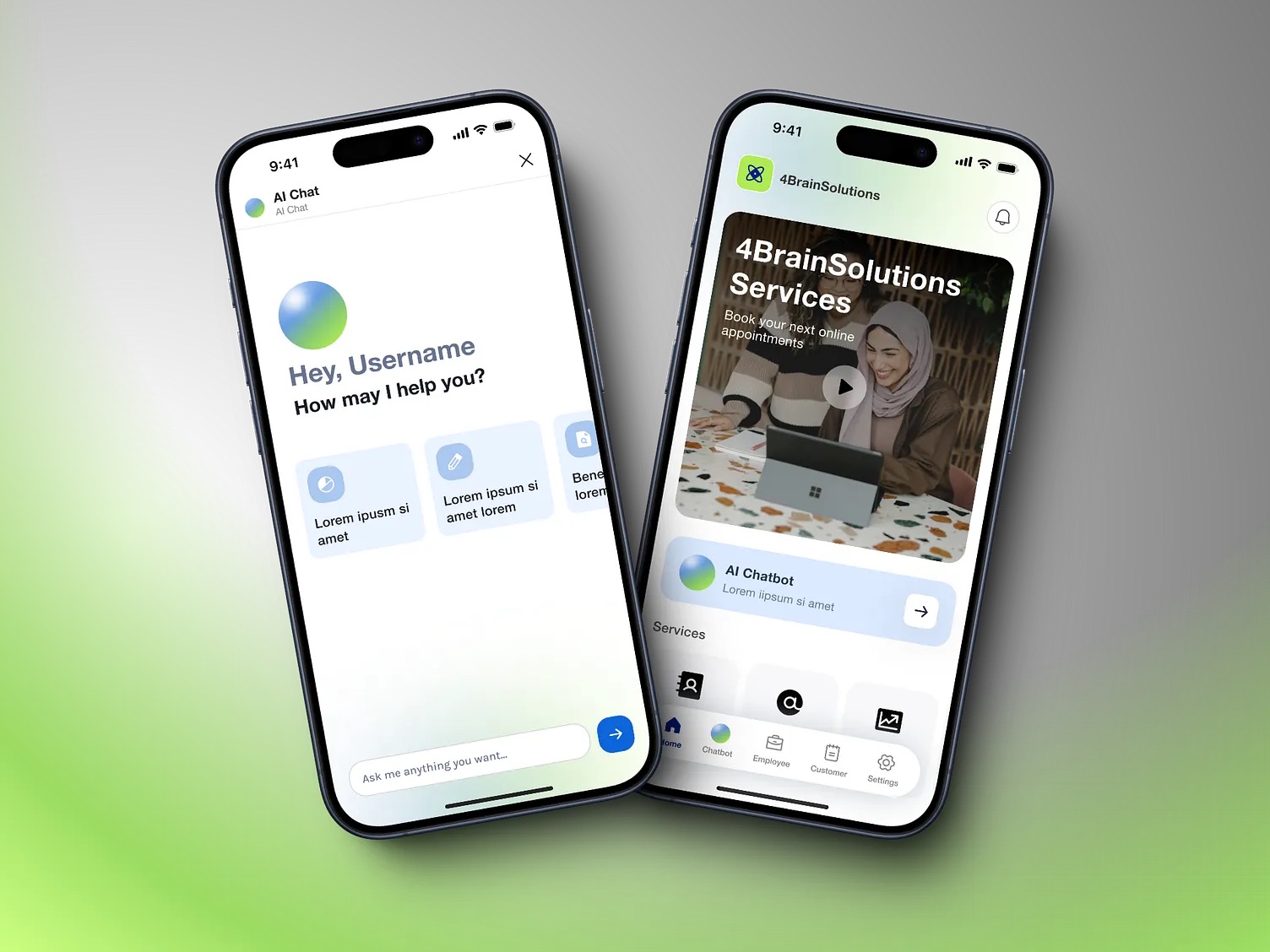 Consultant App Design