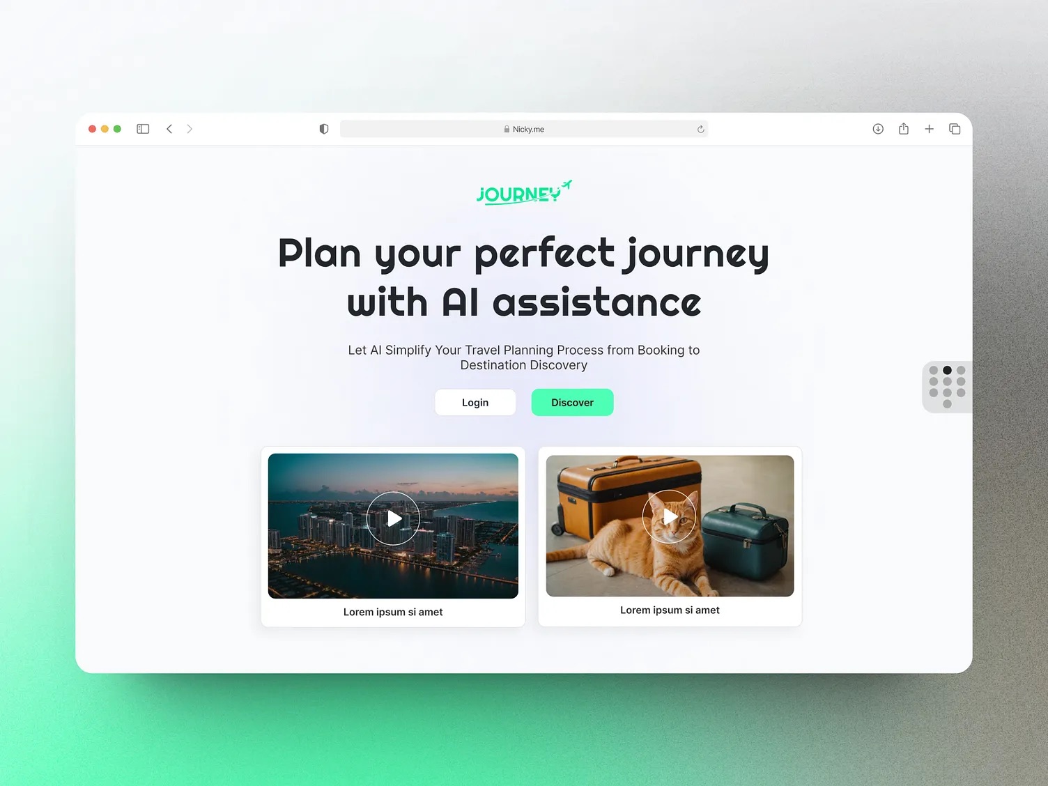 Travel AI Assistant Web App
